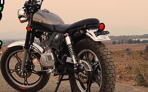 豪爵铃木GN 125 改装Scrambler风格