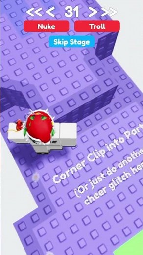how to do corner clip into part