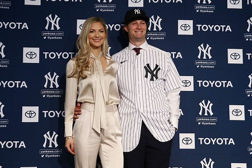 How did Yankees star Gerrit Cole meet his wife Amy Crawford?