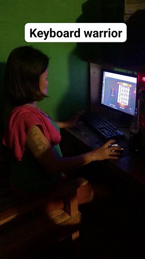 Keyboard warrior 🤣 | Larr Engrata Lumangyao
