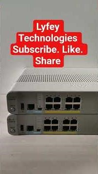 Intro to Cisco Catalyst 3560 Switch #cisco #networking #training