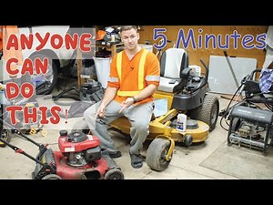 how to change lawn mower oil honda GCV 160 in 5 Mins! (super easy + Winter tips)