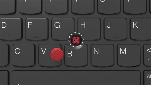 Got screenshot skills? Prove it. Screenshot the TrackPoint in the circle and leave a 🔴 for each snap you took to catch it. | Lenovo