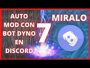 ✅ Como poner auto-moderador en discord (2023) bien explicado Bot dyno
