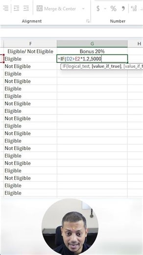 Nested IF Formula Explained in 40 Seconds 🔥