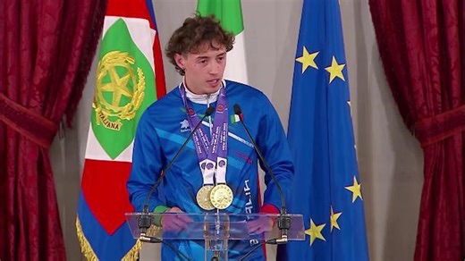 Atleti paralimpici al Colle, il campione Cicchetti: "Spero che le nostre medaglie servano ad altri"