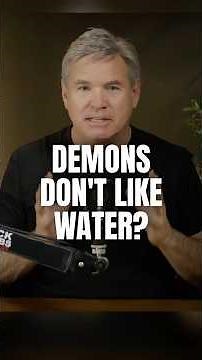 Demons don't like water?