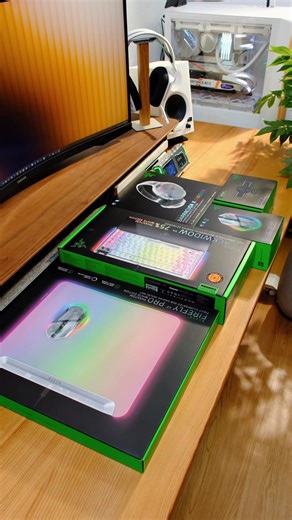 Phần 1 | bộ gaming gear mới của mình 🎮👾. @Razer Vietnam #razer #desksetup #PhantomWhite #gamingsetup #cozygaming