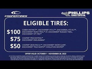 Cooper Tire Promotion