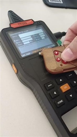 How to use TY200 to copy garage gate remote control #locksmith #Testing #fyp