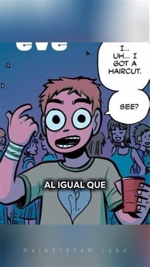 Las camisetas que usa Scott son por la banda de Smashing Pumpkins en Scott Pilgrim vs The World