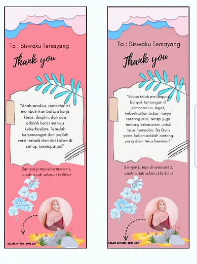 Motivasi dan Reward untuk Siswa Saat Penerimaan Raport