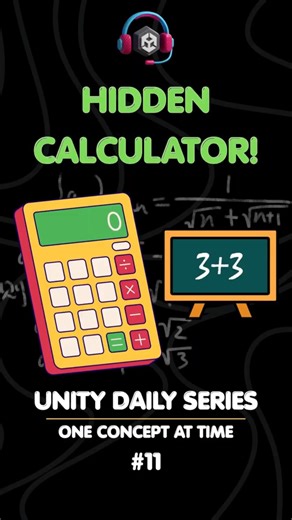 Unity Does Your Math For You! || || Unity Daily Series Short #11 #gamedevelopment #unity3d #gamedev