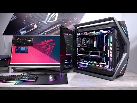 Intel Ultra 9 285K vs. RTX 5090D🫅 The ULTIMATE 8K😱 Gaming PC Build👑 #pcbuild #gamingpc #asmr #tech
