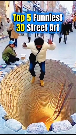 3D art that made people literally jump 😲 #shorts #prank #viral