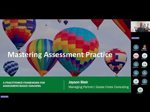 Mastering Assessment Practice Webinar