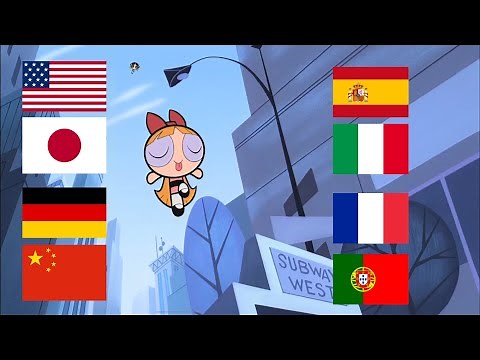 (UPDATED) The Powerpuff Girls Movie - Blossom blows a raspberry (Multi-language)