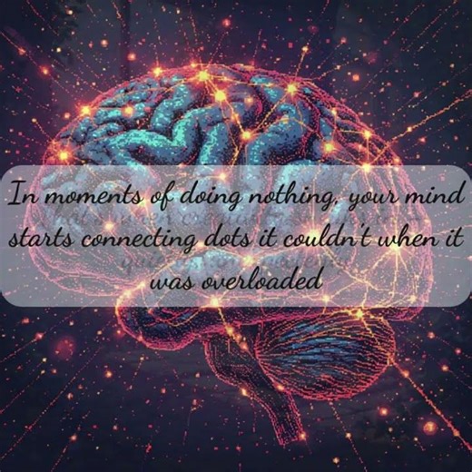 Why doing nothing is sometimes the most productive thing you can do