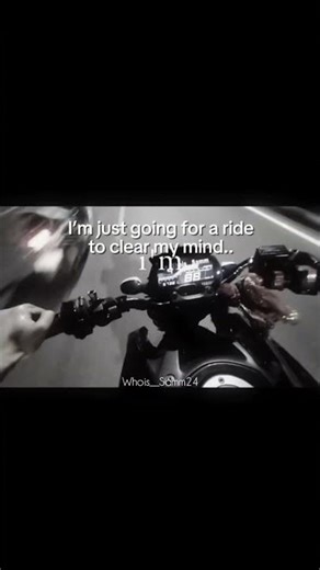 I'm just going for a ride🏍️