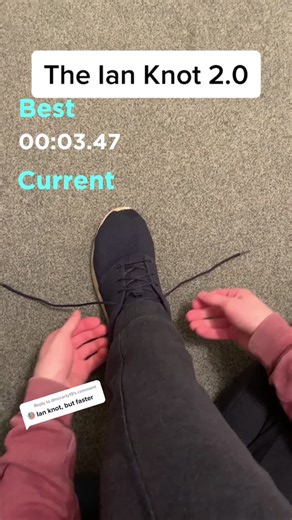 How to Tie Shoes Quickly: Ian's Knot Tutorial