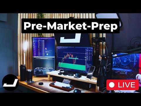 (Live) Pre-Market-Prep - Amazon Beat Estimates! What's Next? | SPY/QQQ/TSLA | Friday