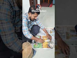 How to Make Chenda Chuttu – Step-by-Step Guide to Traditional Kerala Drum Preparation ‪@ChendaKalari‬