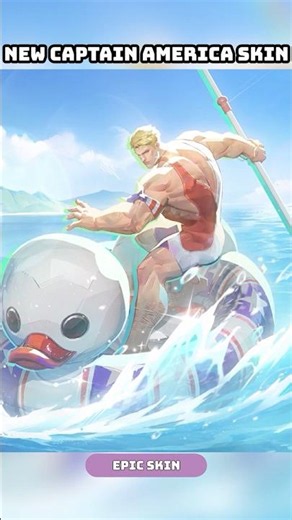 NEW Captain America Seaside Sentinel skin - Marvel Rivals