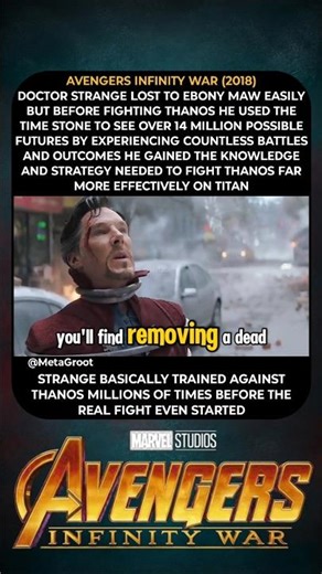 Doctor Strange Already Fought Thanos Millions Of Times – Avengers: Infinity War (2018)