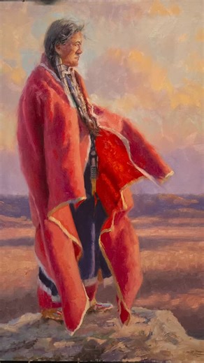 Jason Lee Tako | Western Artist on Instagram: "One of my newest oil paintings."