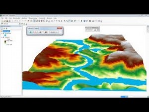 ArcGis 3D Analyst ArcScene Animation of flood