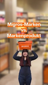 Mit unseren Eigenmarken sparst du bei jedem Einkauf. Welches ist deine liebste Migros-Marke? 🧡 | Migros