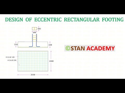Design of an Eccentric Rectangular Footing