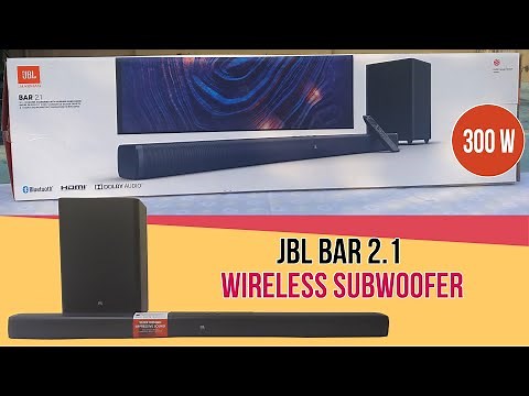 JBL Bar 2.1 300W, Superb Bass, With Detailed Sound Demo