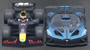 Bugatti Bolide vs Red Bull F1 2025 at Le Mans | Raceluxius GP