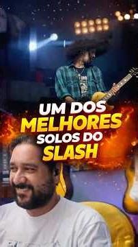 Esse é um dos melhores solos do Slash!