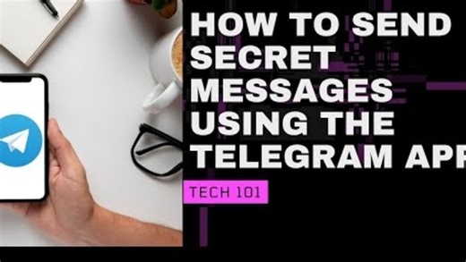 Awesome! Check how to send secret messages using the Telegram app