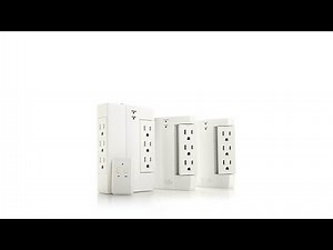 Side Socket Swivel Outlet 3pack and Remote