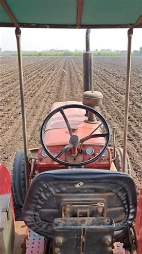 Auto steering with Mahindra 275 Tractor #youtube #farming #viral #new #viral #shortvideo