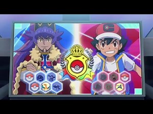 Greninja in Final Battle?! Pokemon Journeys Ash vs Leon Full Battle in Hindi