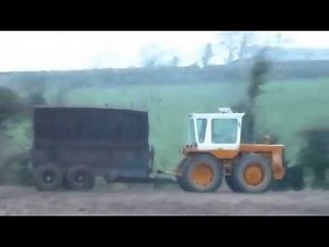 muir hill 121 rota spreading dung big dungspreader