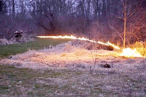 Wasp Flamethrower Drone