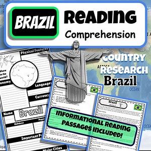 Brazil Reading Comprehension Text All About Brazilian Culture Facts  Research