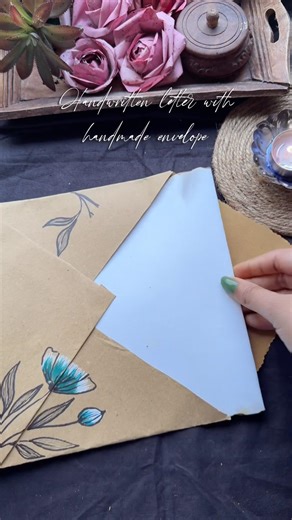 Vintage love letter for her birthday 🎁 #diy #birthday #letter #loveletter #handwrittenletters