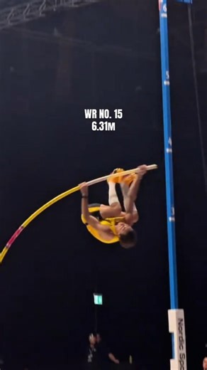 Did He Just Break the Pole Vault Record? 😱 #shorts
