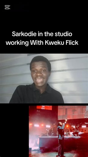 Sarkodie in the studio working With Kweku Flick