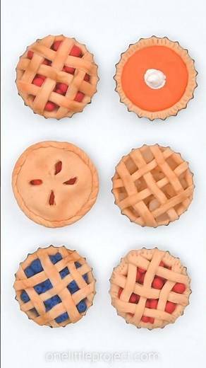 How to Make a Clay Pie 🥧 🍒 🥧