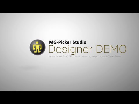 MG-Picker Studio Features Demo (Designer)