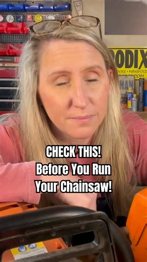 CHECK THIS Before You Run Your Chainsaw! | Chickanic
