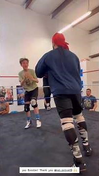 Newest footage of Brodie Lee Jr training at The Dungeon.