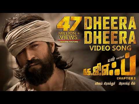 Dheera Dheera Full Video Song | KGF Tamil Movie | Yash | Prashanth Neel | Hombale Films |Ravi Basrur
